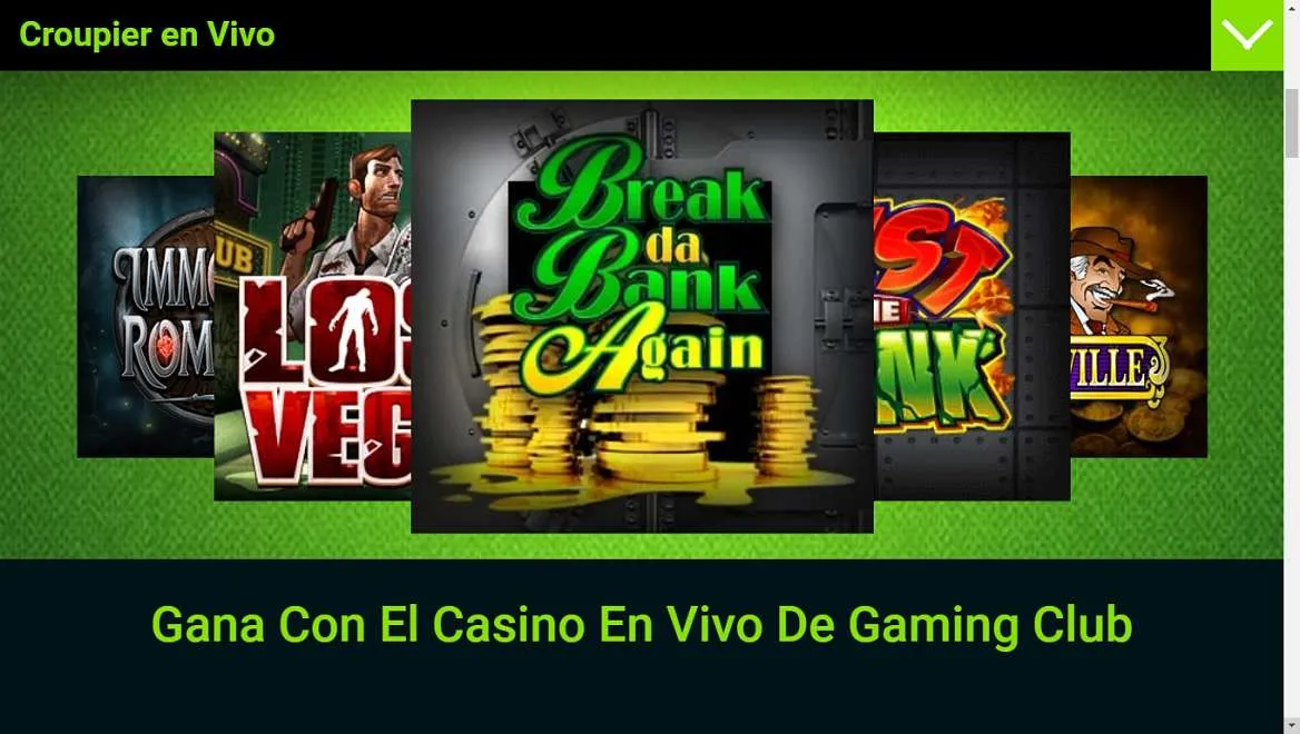 Gaming Club Casino en Vivo