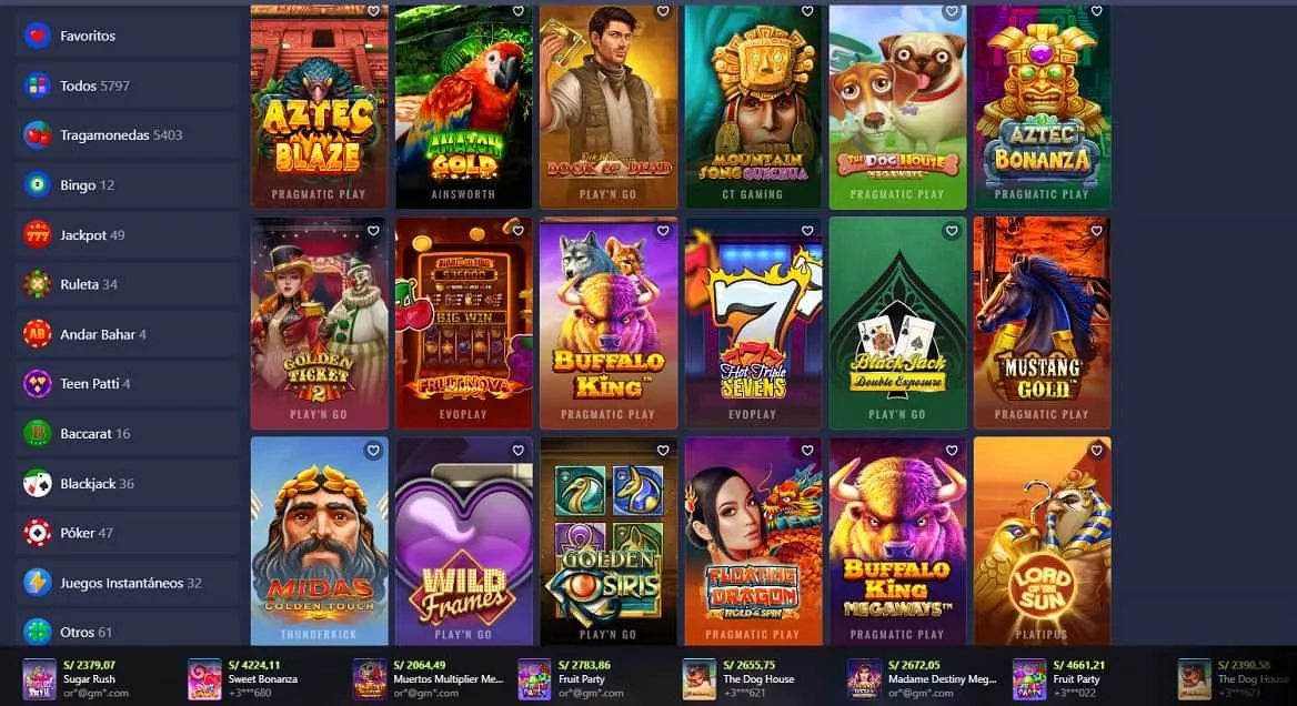 betmaster casino juegos